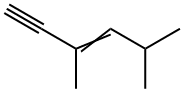 3,5-dimethylhex-3-en-1-yne Struktur