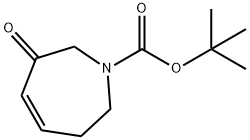 3-氧代-2,3,6,7-四氫-1H-吖庚因-1-羧酸叔丁酯, 882529-68-2, 結(jié)構(gòu)式
