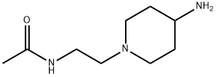 Acetamide,  N-[2-(4-amino-1-piperidinyl)ethyl]- Struktur