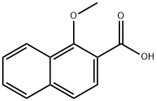 1-甲氧基-2-萘甲酸 結(jié)構(gòu)式