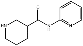 PIPERIDINE-3-CARBOXYLIC ACID PYRIDIN-2-YLAMIDE Struktur