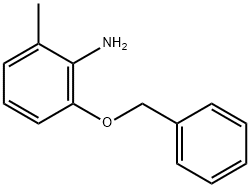 2-Benzyloxy-6-methylaniline Struktur