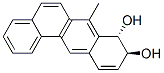 7-Methyl-8,9-dihydrobenzo[a]anthracene-8α,9β-diol Struktur