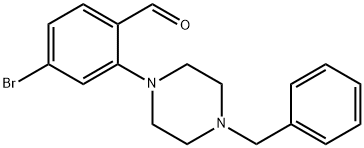 2-(4-BENZYL-1-PIPERAZINO)-4-BROMO-BENZALDEHYDE price.