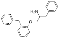 1-BENZYL-2-(2-BENZYLPHENOXY)ETHYLAMINE Struktur