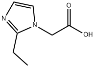 (2-ETHYL-IMIDAZOL-1-YL)-ACETIC ACID Struktur