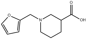 1-FURAN-2-YLMETHYL-PIPERIDINE-3-CARBOXYLIC ACID HYDROCHLORIDE Struktur