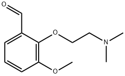 2-(2-DIMETHYLAMINO-ETHOXY)-3-METHOXY-BENZALDEHYDE Struktur