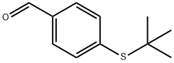 4-(TERT-BUTYLSULFANYL)BENZENECARBALDEHYDE Struktur