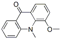 4-methoxy-N-methylacridin-9-one Struktur