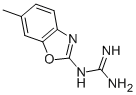 GUANIDINE,(6-METHYL-2-BENZOXAZOLYL)- Struktur