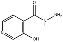 4-Pyridinecarboxylicacid,3-hydroxy-,hydrazide(9CI) Struktur