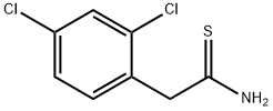 2-(2,4-DICHLOROPHENYL)ETHANETHIOAMIDE Struktur