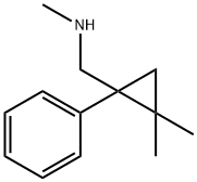 1-(2,2-DIMETHYL-1-PHENYLCYCLOPROPYL)-N-METHYLMETHANAMINE Struktur