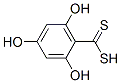 2,4,6-Trihydroxybenzenecarbodithioic acid Struktur