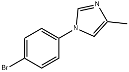 1-(4-BROMOPHENYL)-4-METHYL-1H-IMIDAZOLE Struktur