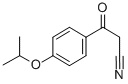 4-ISOPROPOXYBENZOYLACETONITRILE Struktur