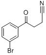 4-(3-BROMOPHENYL)-4-OXOBUTYRONITRILE Struktur