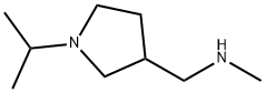 (1-Isopropyl-3-pyrrolidinyl)-N-methylmethanamine Struktur