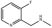 3-FLUORO-N-METHYLPYRID-2-YLMETHYLAMINE Struktur