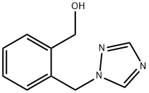 [2-(1H-1,2,4-TRIAZOL-1-YLMETHYL)PHENYL]METHANOL Struktur