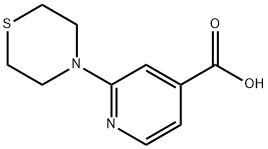 2-THIOMORPHOLINOISONICOTINIC ACID Struktur