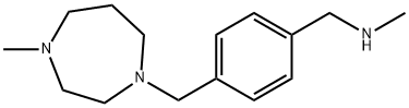 N-Methyl-4-[(4-methylhomopiperazin-1-yl)methyl]benzylamine Struktur