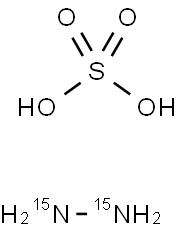 HYDRAZINE SULFATE (15N2) Struktur