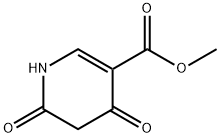 Methyl 1,4,5,6-tetrahydro-4,6-dioxopyridine-3-carboxylate Struktur