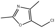 5-(CHLOROMETHYL)-2,4-DIMETHYLOXAZOLE Struktur