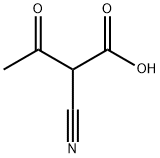 Acetoacetic acid, 2-cyano- (7CI) Struktur