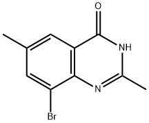 8-broMo-2,6-diMethylquinazolin-4-ol Struktur