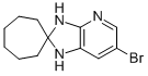 6-Bromo-2,2-spirocycloheptane-
2,3-dihydro-1H-imidazo[4,5-b]pyridine Struktur