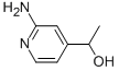 2-AMINO-4-(1'HYDROXYETHYL)-PYRIDINE Struktur