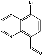 5-BROMOQUINOLINE-8-CARBALDEHYDE Struktur