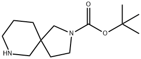 2,7-二氮雜螺[4.5]癸烷-2-甲酸叔丁酯 結(jié)構(gòu)式