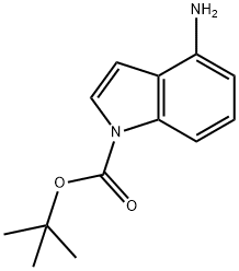 1-BOC-4-AMINOINDOLE Struktur