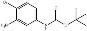 (3-AMINO-4-BROMO-PHENYL)-CARBAMIC ACID TERT-BUTYL ESTER Struktur