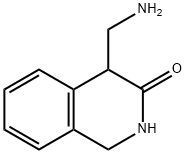 4-(Aminomethyl)-1,2-dihydroisoquinolin-3(4H)-one Struktur