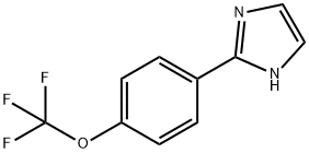 2-(4-TRIFLUOROMETHOXY-PHENYL)-1H-IMIDAZOLE Struktur