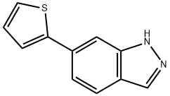 6-THIOPHEN-2-YL-1H-INDAZOLE Struktur