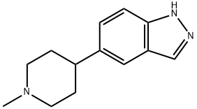 5-(1-METHYL-PIPERIDIN-4-YL)-1H-INDAZOLE Struktur