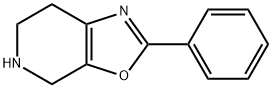 2-PHENYL-4,5,6,7-TETRAHYDRO-OXAZOLO[5,4-C]PYRIDINE Struktur