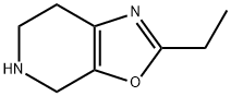 2-ETHYL-4,5,6,7-TETRAHYDRO-OXAZOLO[5,4-C]PYRIDINE Struktur