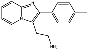 2-(2-P-TOLYL-IMIDAZO[1,2-A]PYRIDIN-3-YL)-ETHYLAMINE Struktur