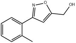 (3-O-TOLYL-ISOXAZOL-5-YL)-METHANOL Struktur