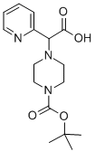 2-(4-BOC-PIPERAZINYL)-2-(2-PYRIDINYL)ACETIC ACID Struktur