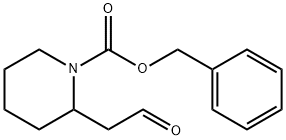 1-Cbz-2-(2-Oxoethyl)Piperidine Struktur