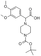 2-(4-BOC-PIPERAZINYL)-2-(3,4-DIMETHOXY-PHENYL)ACETIC ACID price.