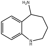 2,3,4,5-TETRAHYDRO-1H-BENZO[B]AZEPIN-5-YLAMINE Struktur